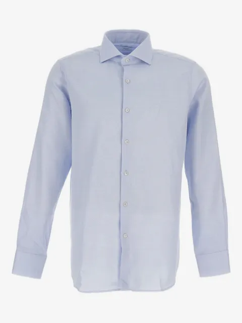 Bagutta button-fastening shirt
