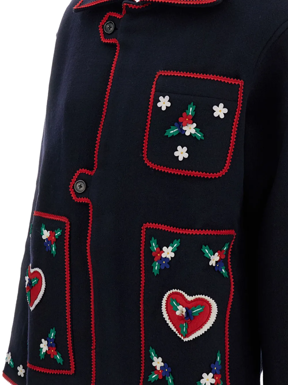 BODE Button-down jack Blauw