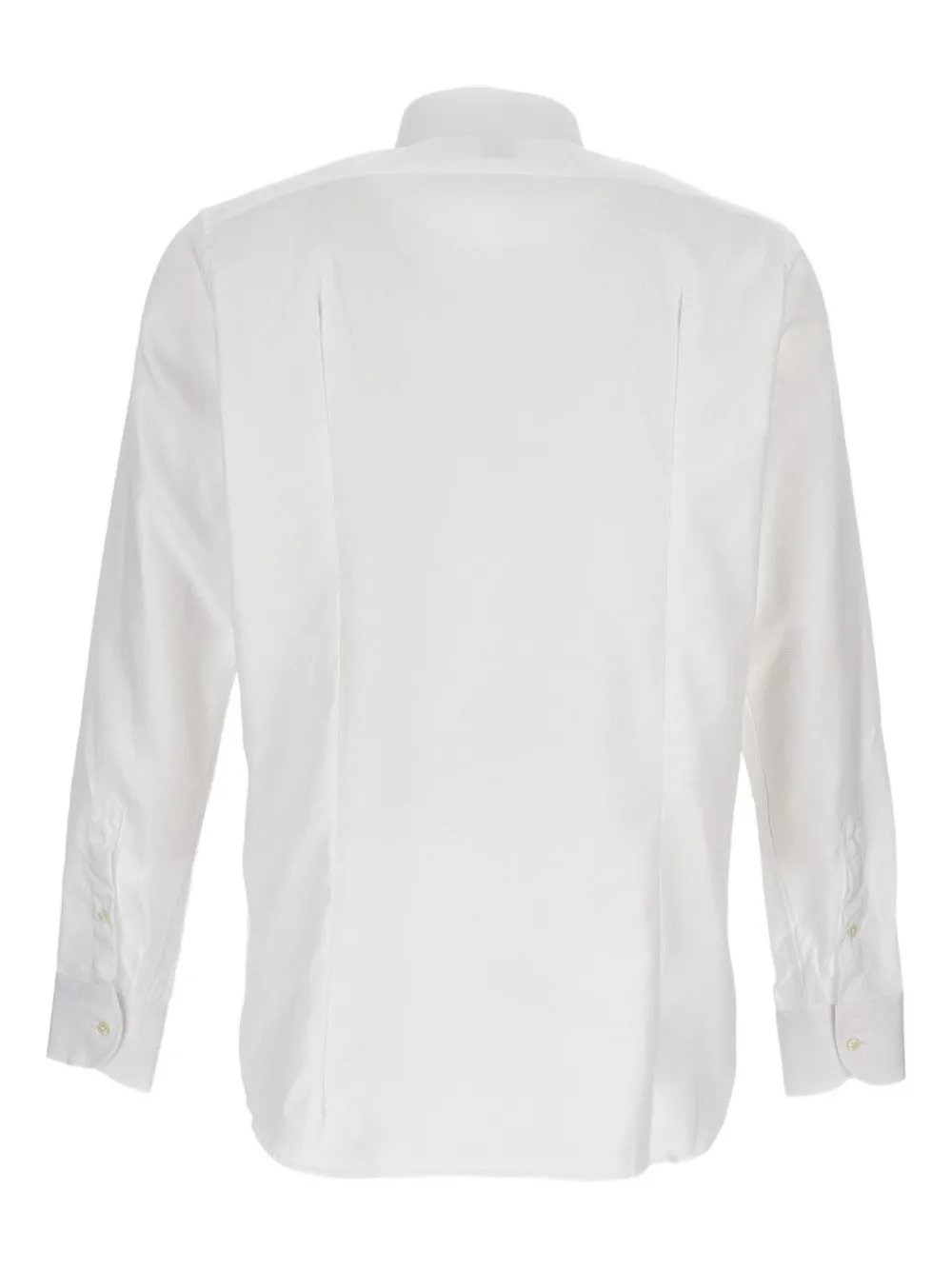 Bagutta button-fastening long-sleeve shirt - Wit