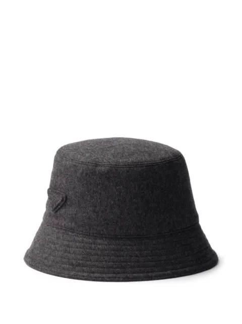 Prada Loden bucket hat