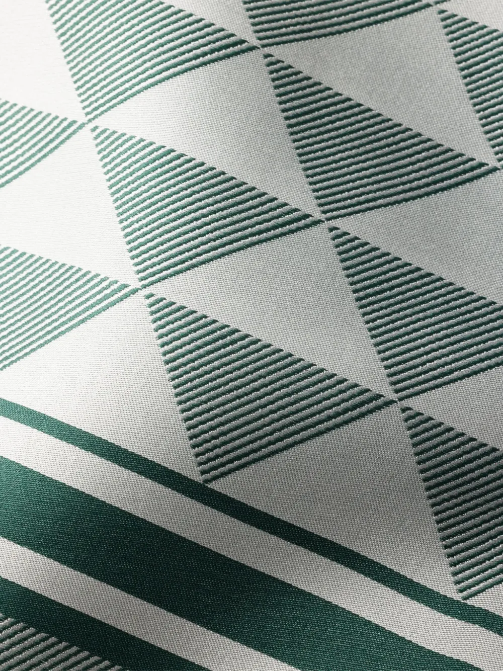 Prada Zijden sjaal met Symbole-patroon Beige