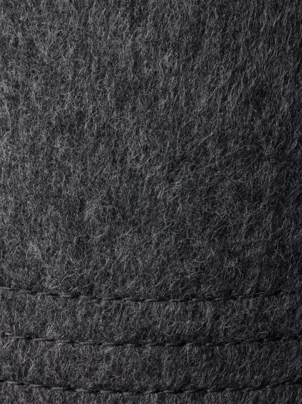 Prada Loden Baseball Cap In Gray