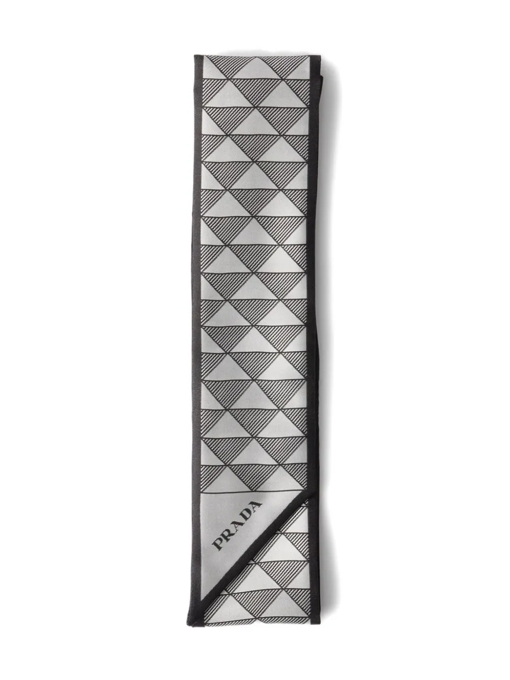 Prada Symbole-pattern silk scarf | Image 2