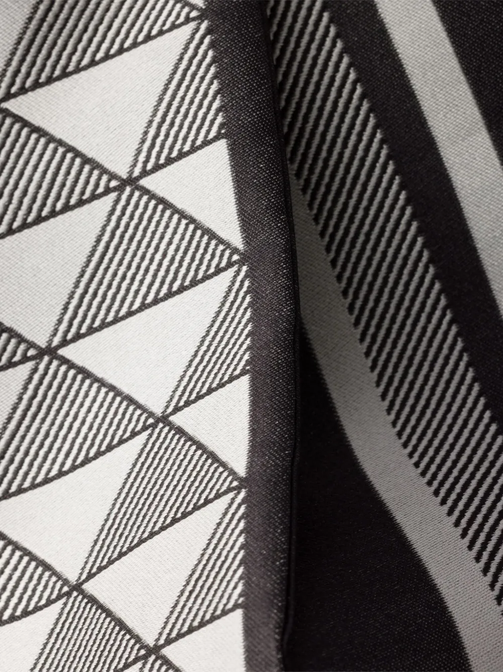 Prada Sjaal met jacquard Grijs