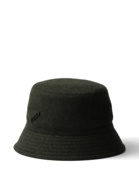 Prada Loden bucket hat