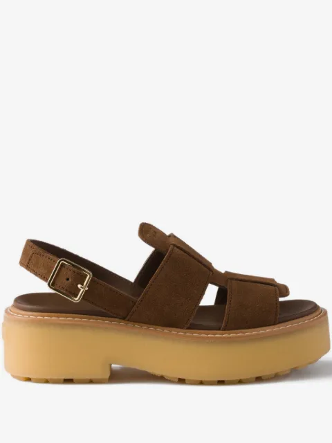 Prada sandales en daim