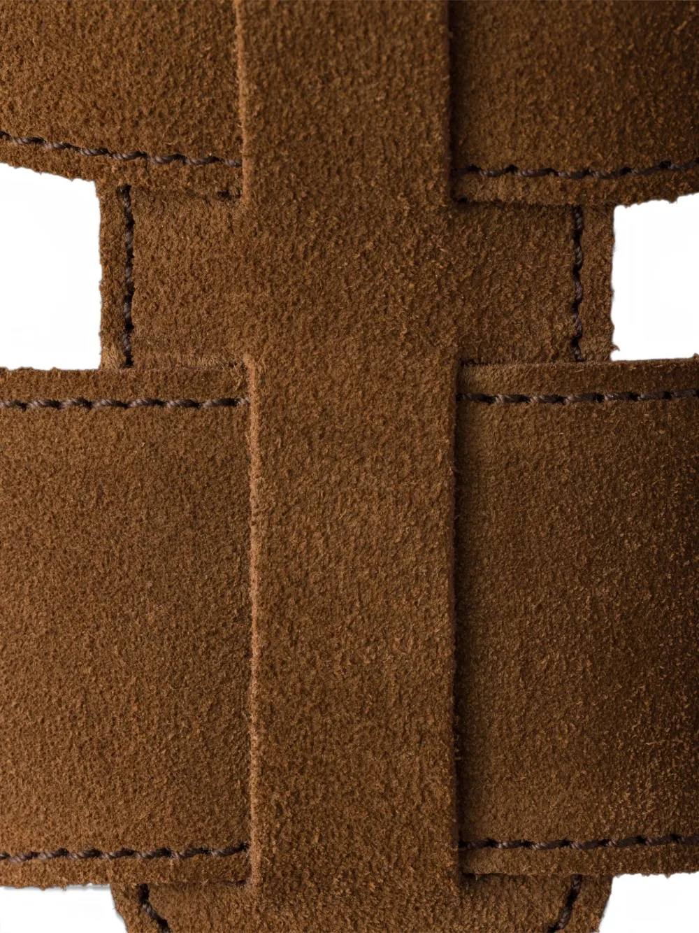 Prada Suède sandalen Bruin