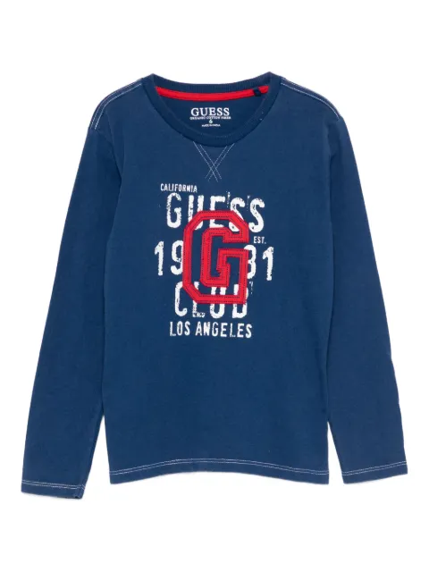 guess kids print T-shirt