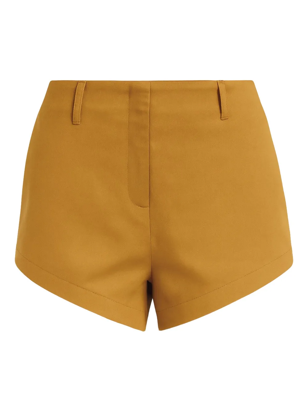 LUIZA BOTTO Short Asa Delta com detalhe de passantes | Marrom | Image 1