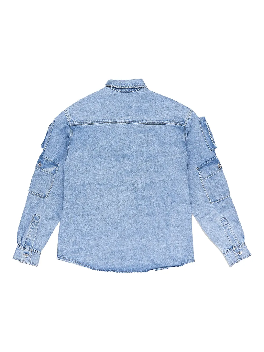 Who Decides War Jas met zak - Blauw