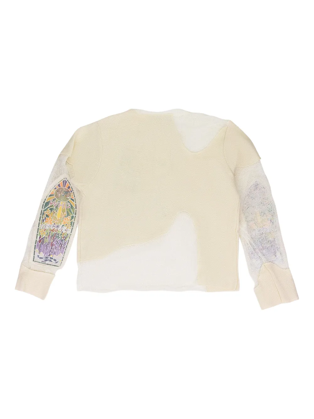 Who Decides War Veiled Collegiate sweater - Beige