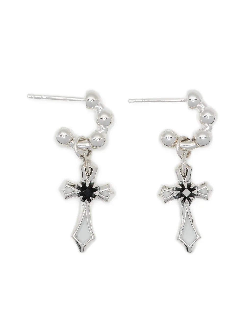 Stolen Girlfriends Club Blind Faith Earrings In Metallic