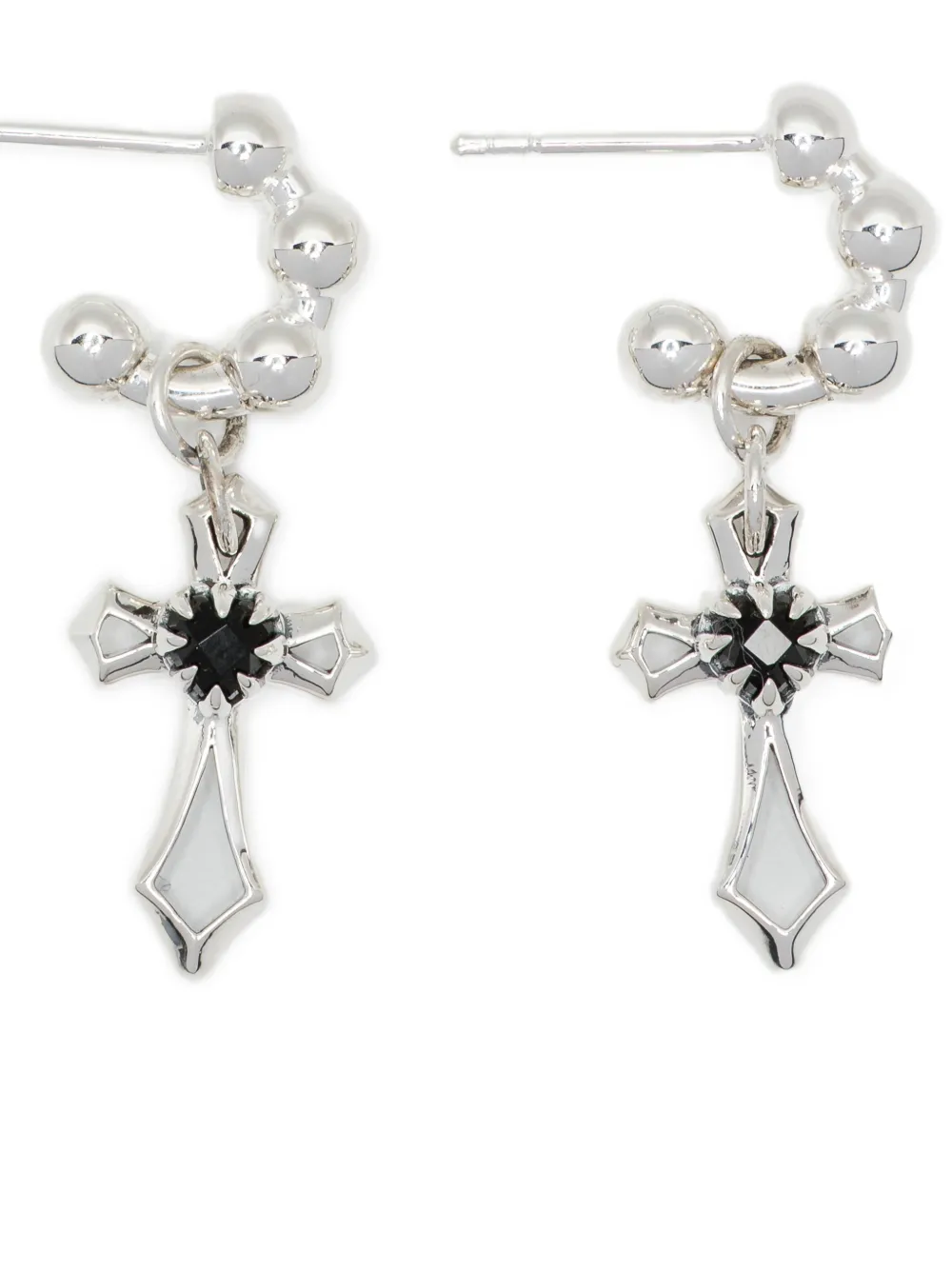 Stolen Girlfriends Club Blind Faith Earrings In Metallic