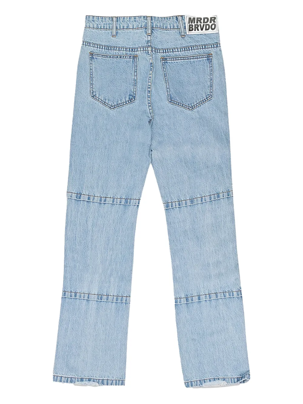 Who Decides War ripped jeans - Blauw