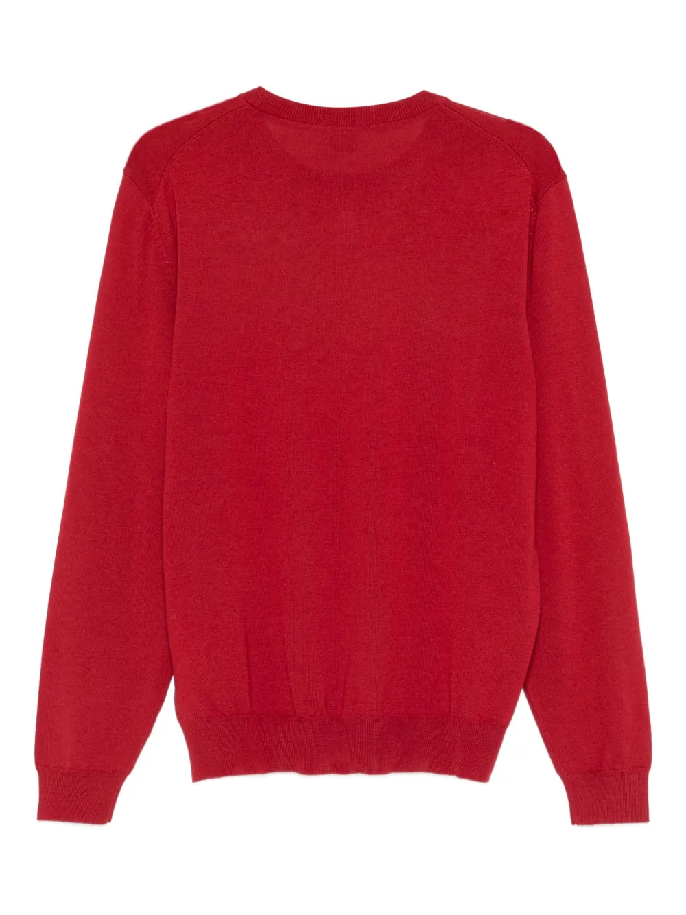 BOSS Sweater met ronde hals - Rood
