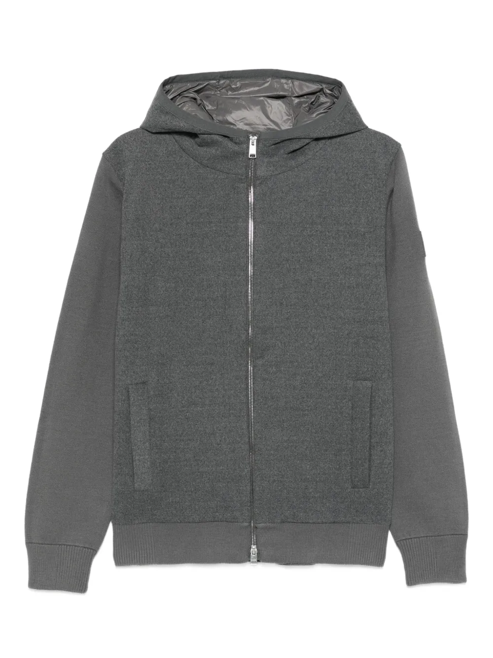 BOSS P-Heflo zip-up sweater | Grey | Image 1