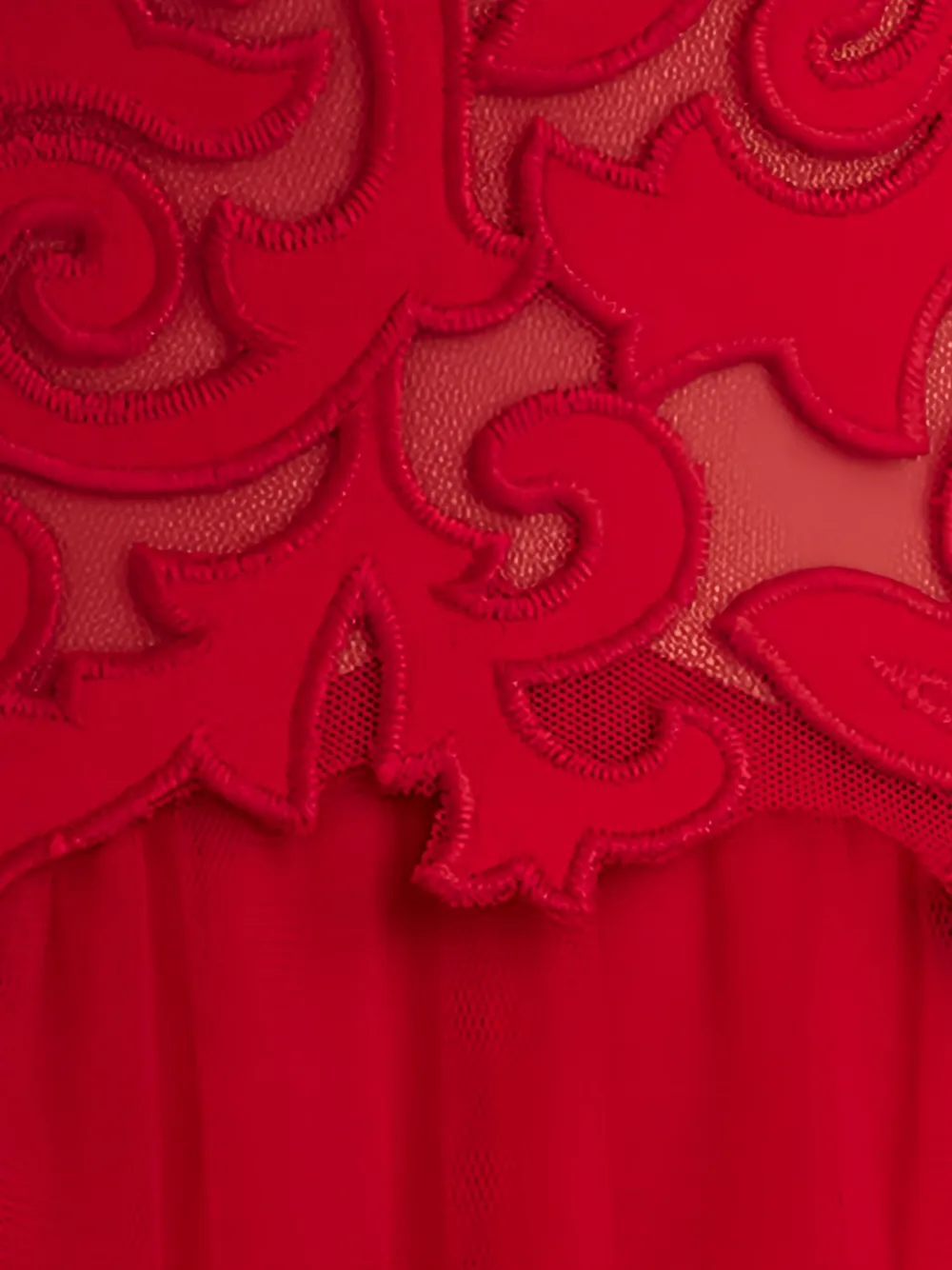 Tadashi Shoji One-shoulder Floral Maxi Dress In Red