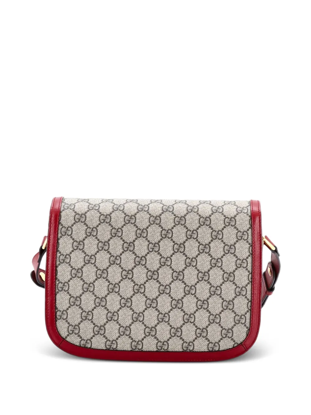 Horsebit 1955 Shoulder Bag Gg Coated Canvas With Leather Small Crossbody Bag