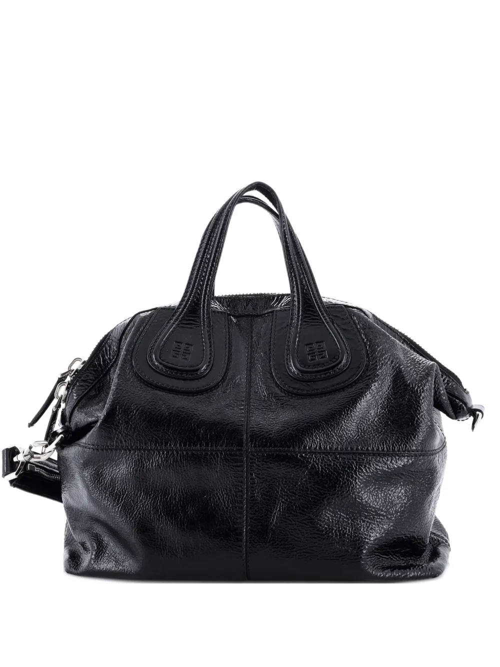 Givenchy Pre-Owned Nightingale Patent Medium satchel | Black | Image 1