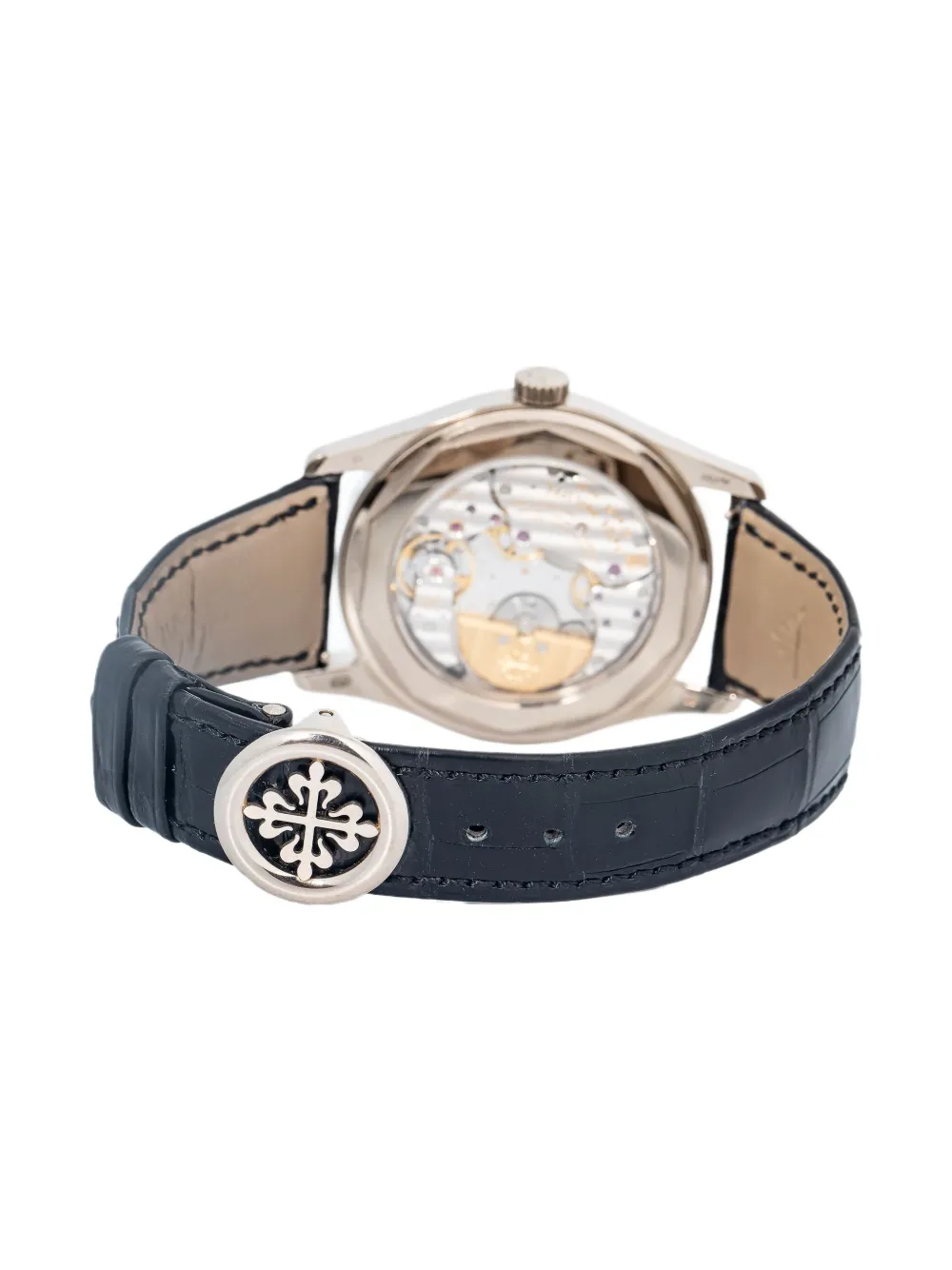 Pre-owned Patek Philippe Calatrava 39mm In Black