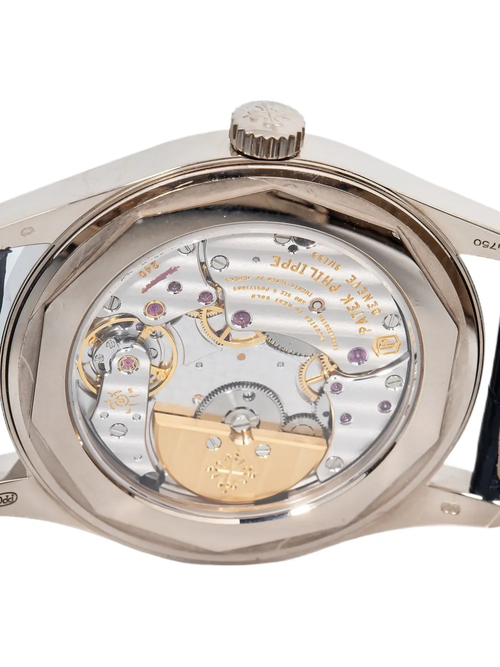 Pre-owned Patek Philippe Calatrava 39mm In Black