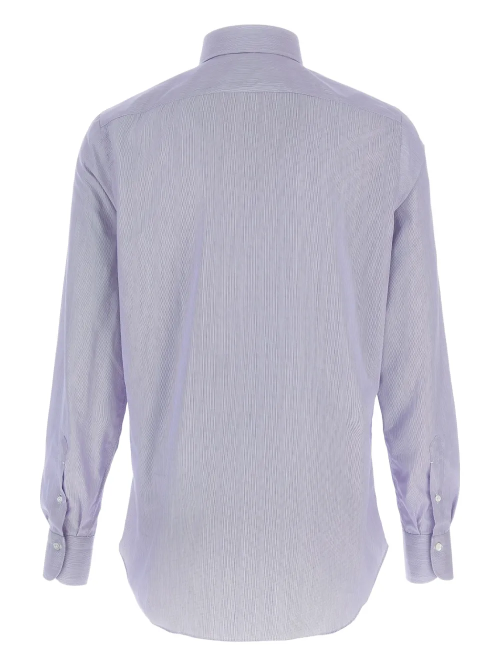 Finamore 1925 Napoli striped button Napoli shirt - Paars