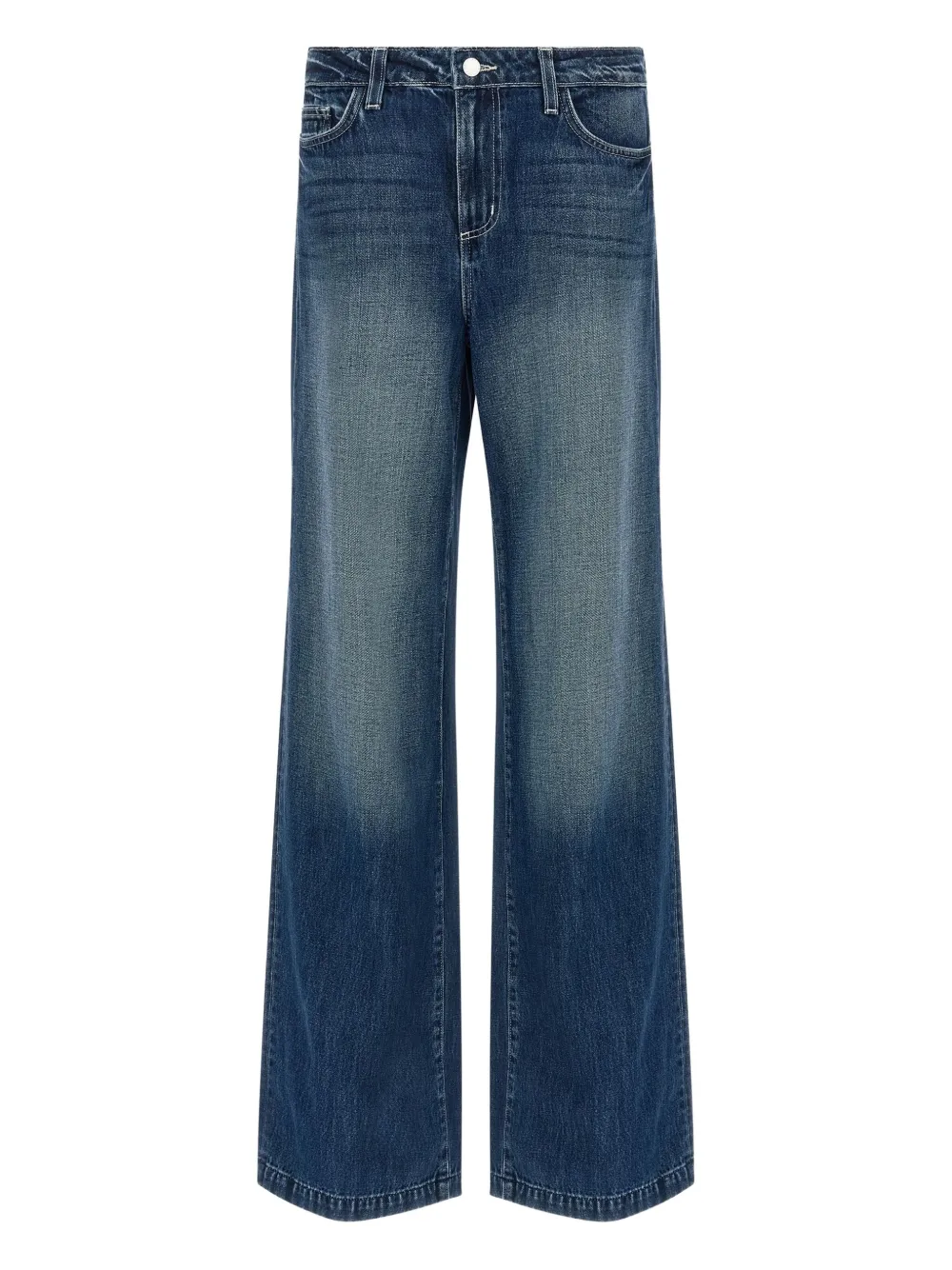 L'Agence Clayton faded jeans - ブルー