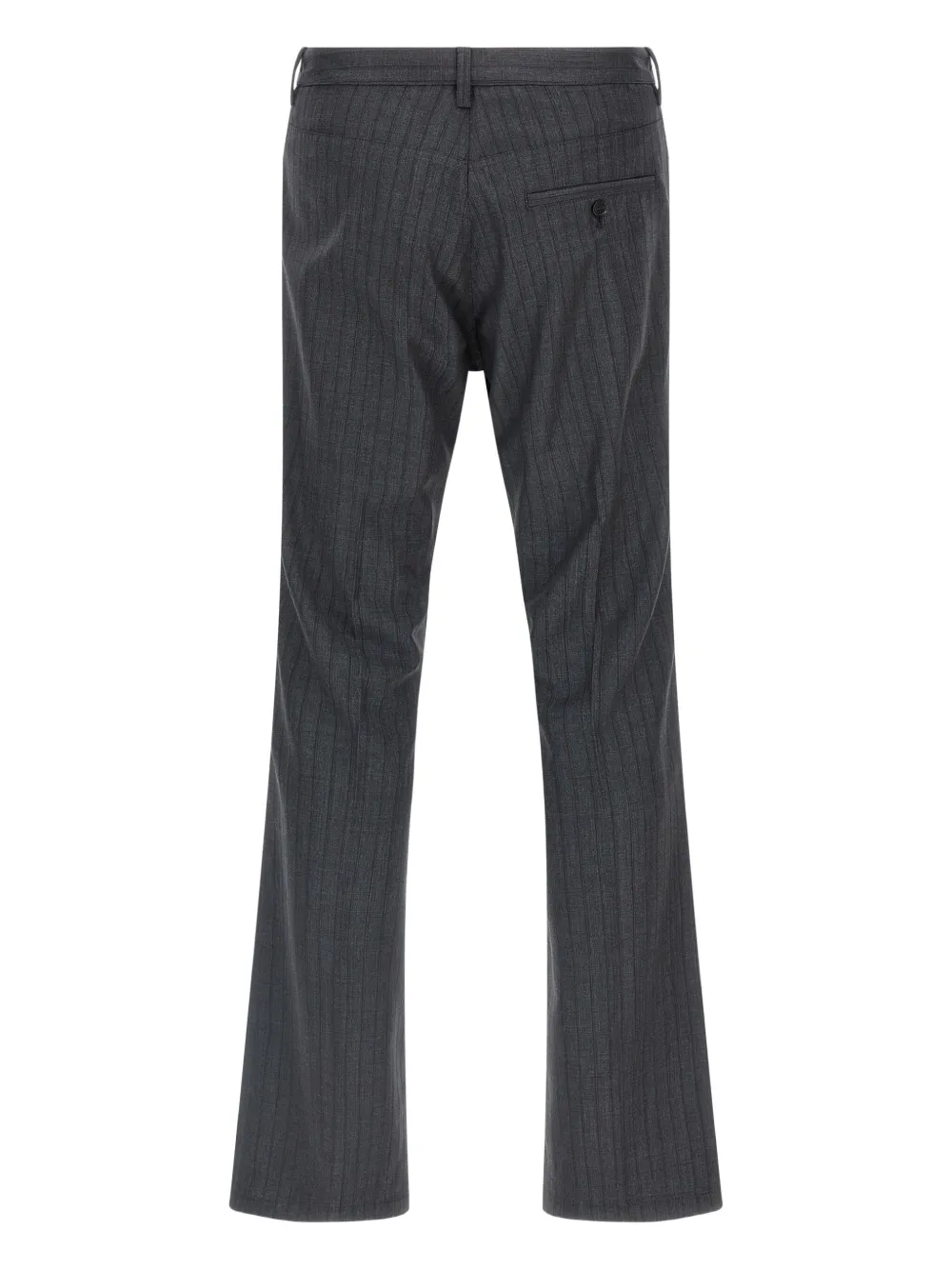 Balenciaga pinstriped pleat trousers - Grijs