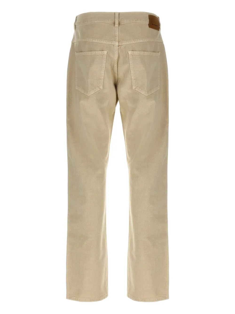 MARANT Lewys denim pants - Beige