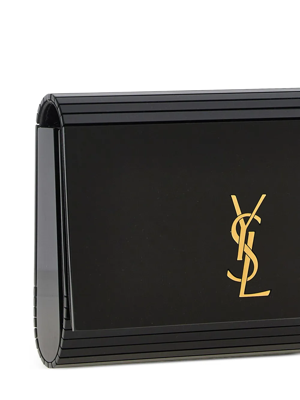 Saint Laurent Vicky Minaudière crossbodytas met logo Zwart