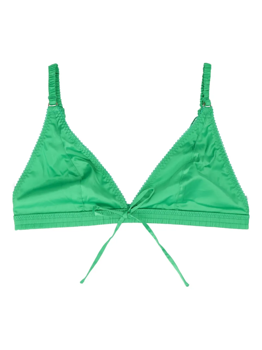 Love Stories Gwen bow bra - Verde