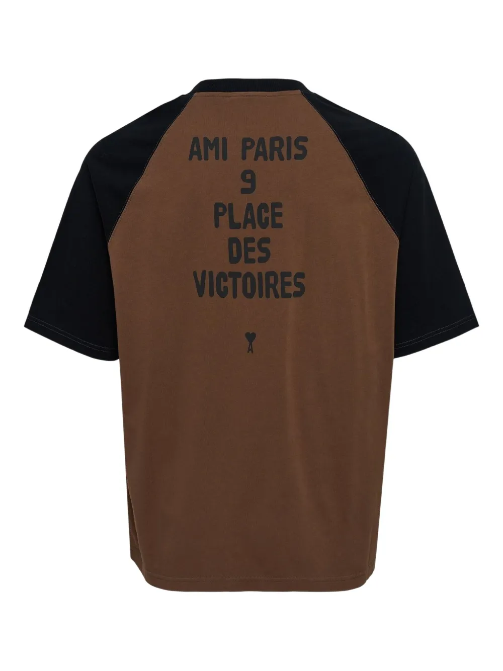 AMI Paris crew-neck T-shirt - Bruin