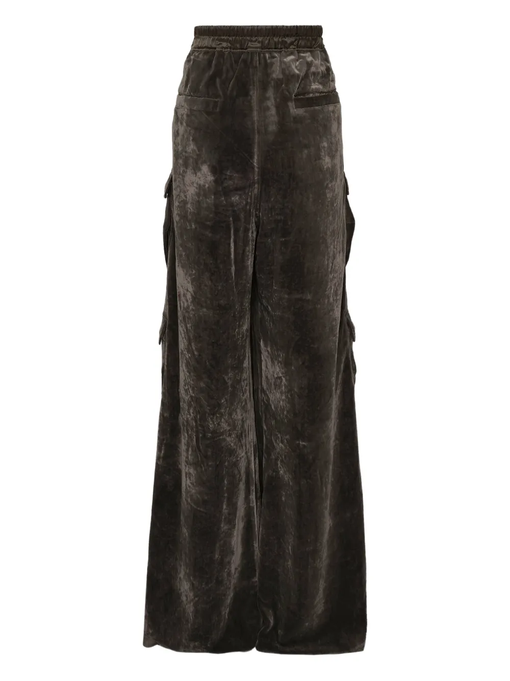 Rick Owens drawstring cargo pants - Groen