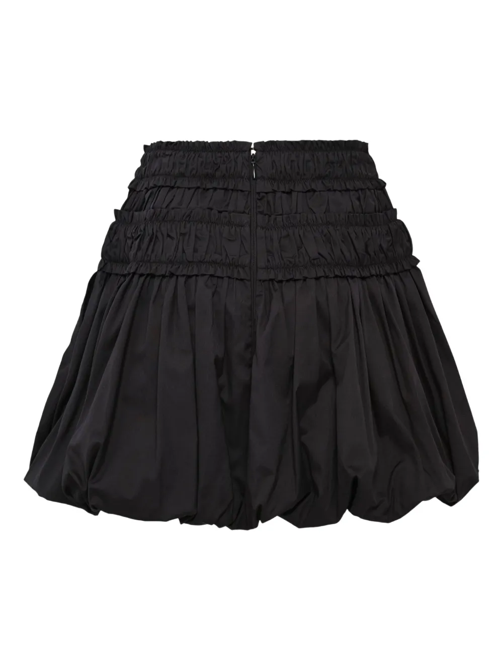 Ulla Johnson Nicolette bubble-hem mini skirt - Zwart