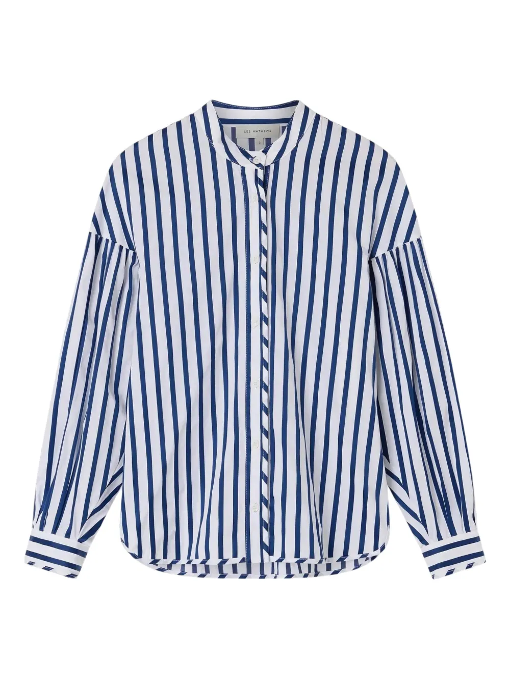 Lee Mathews Josie striped blouse | White | Image 1