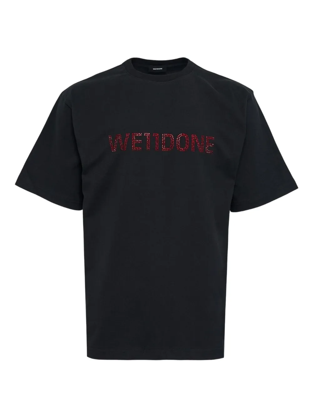 We11 Done Short-sleeve T-shirt In Black
