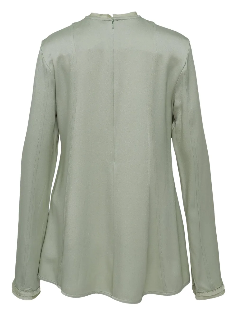 Jil Sander Envers Crew-neck Blouse In Green