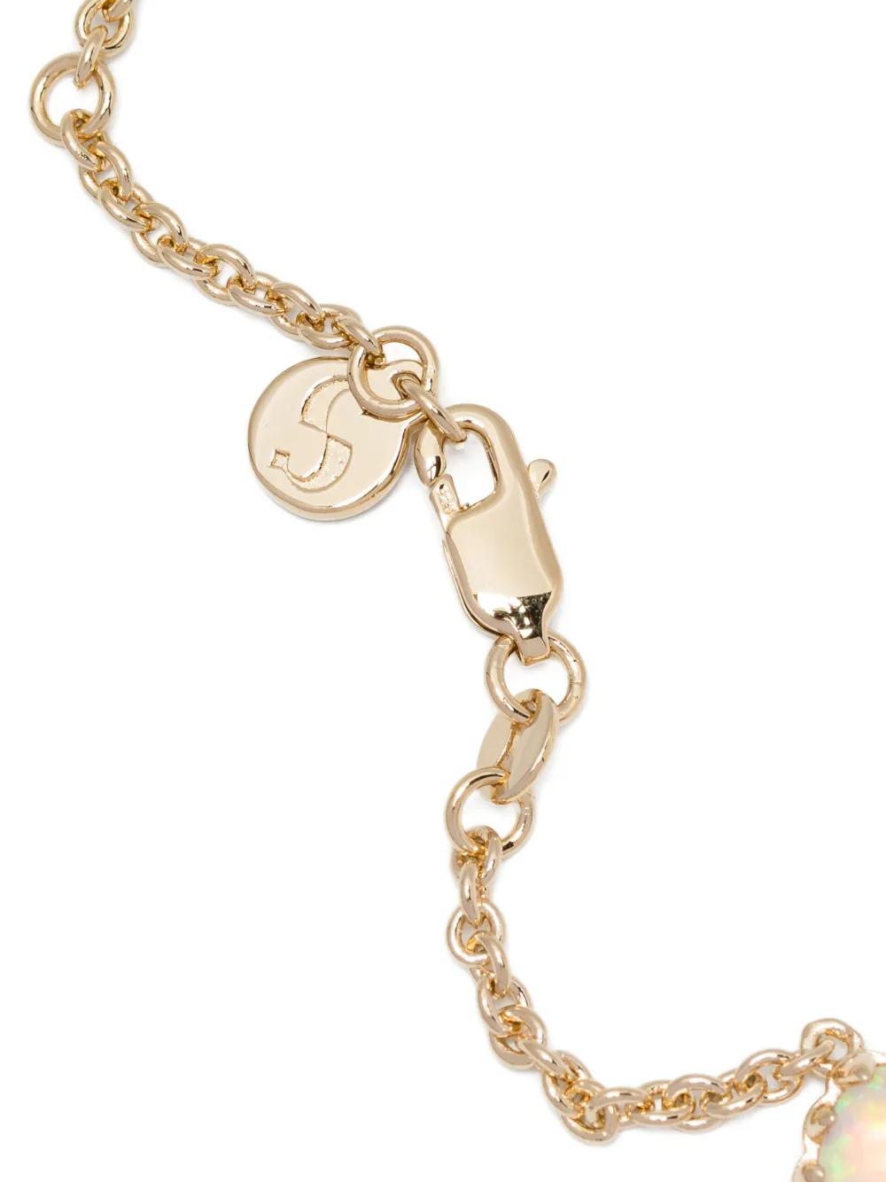 Stolen Girlfriends Club Love Claw Infinity Necklace In Gold