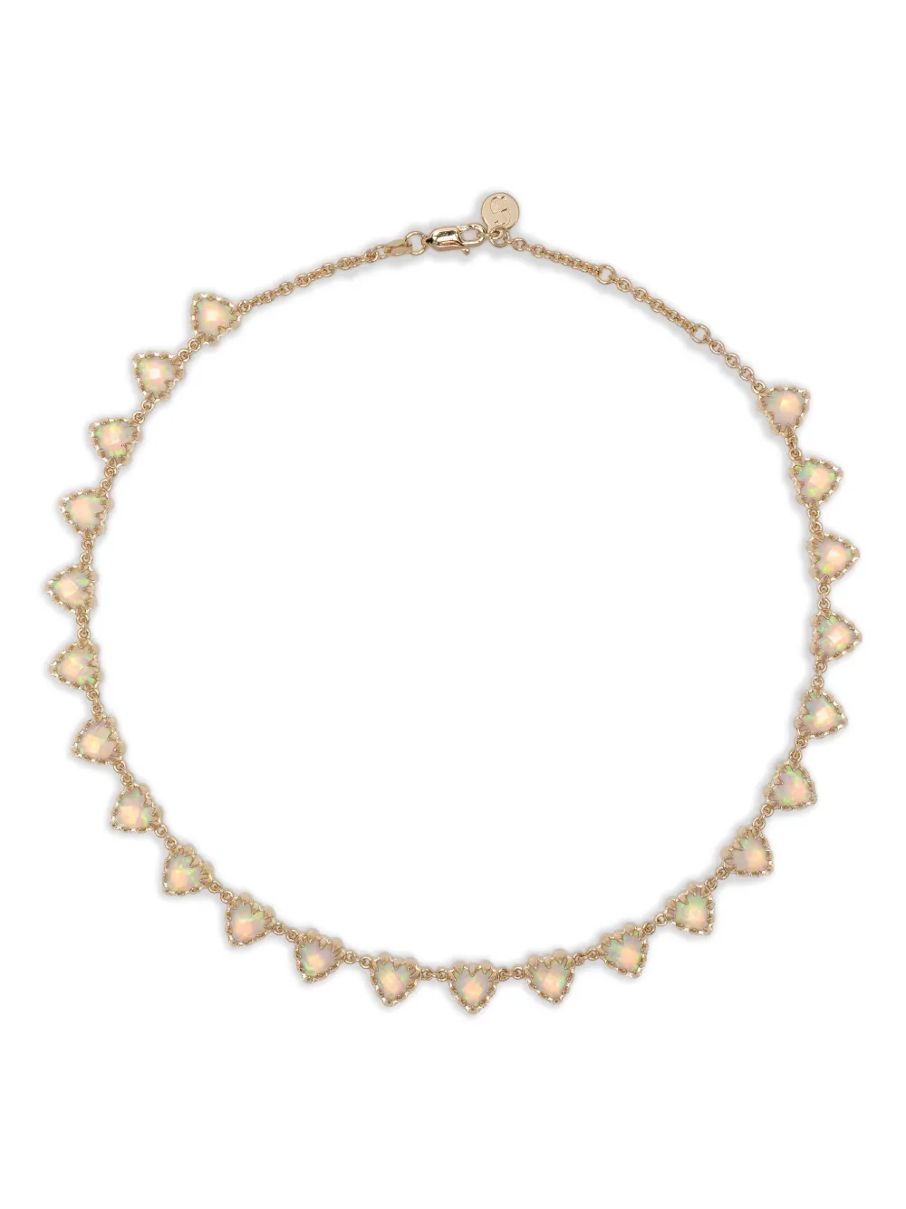 Stolen Girlfriends Club Love Claw Infinity Necklace In Gold