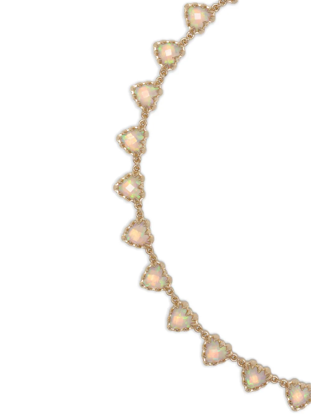 Stolen Girlfriends Club Love Claw Infinity Necklace In Gold