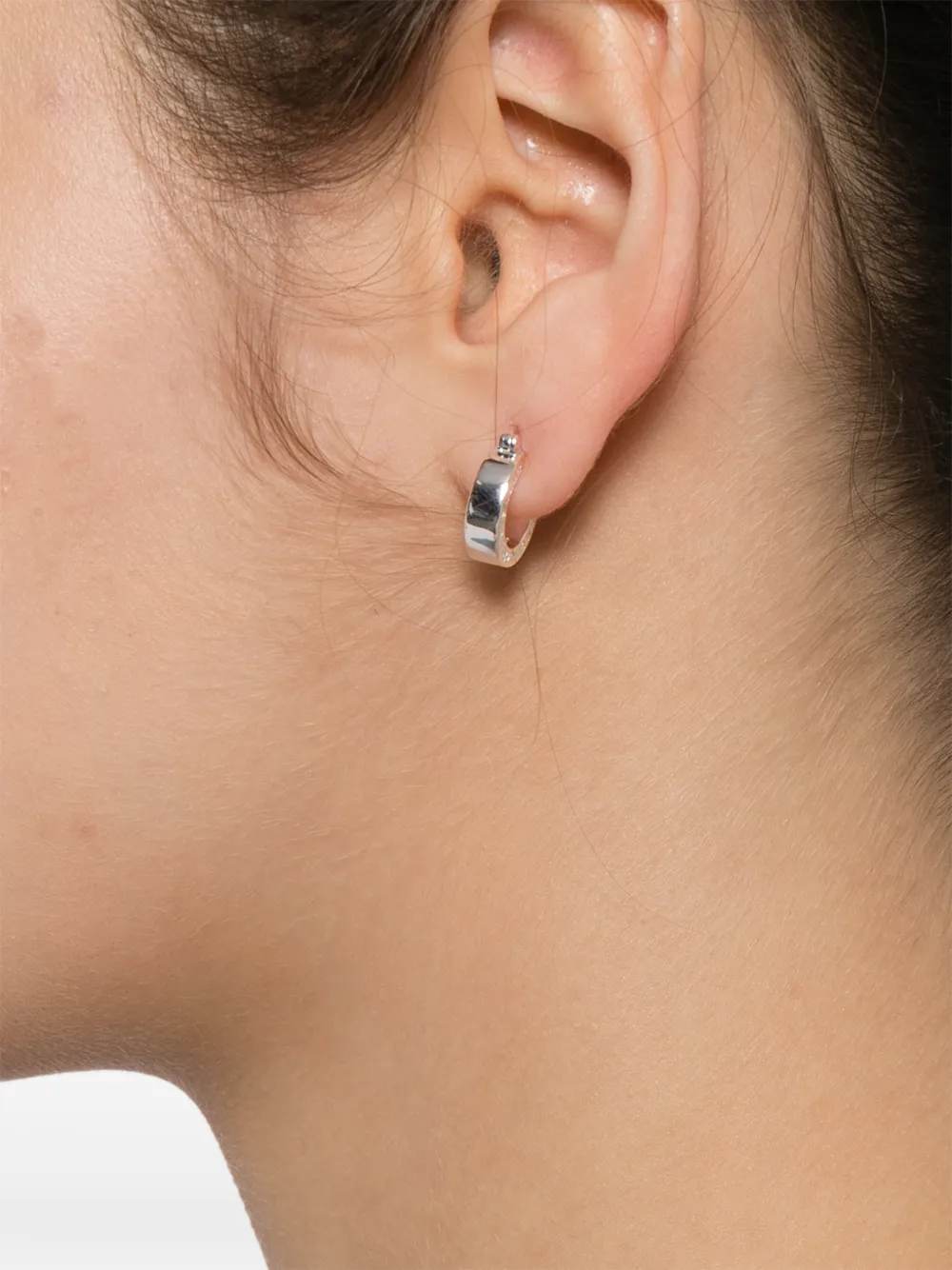 Stolen Girlfriends Club Halo Earrings In Metallic