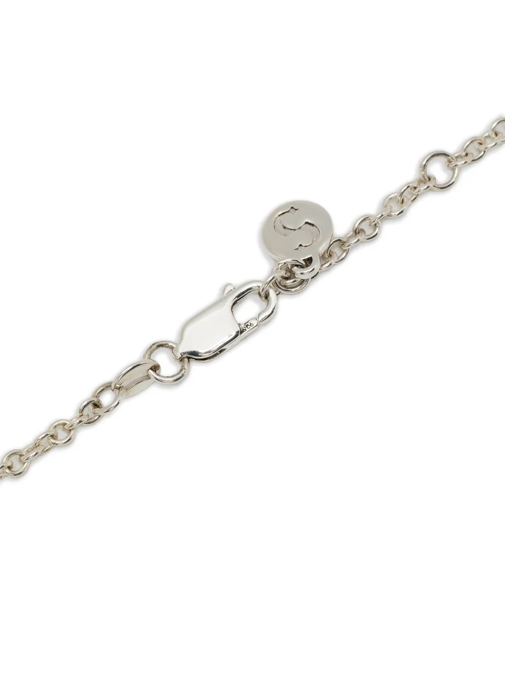 Stolen Girlfriends Club Love Claw Infinity Necklace In Metallic