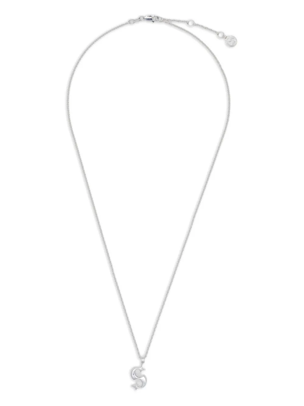 Stolen Girlfriends Club Hidden Heart Necklace In Metallic