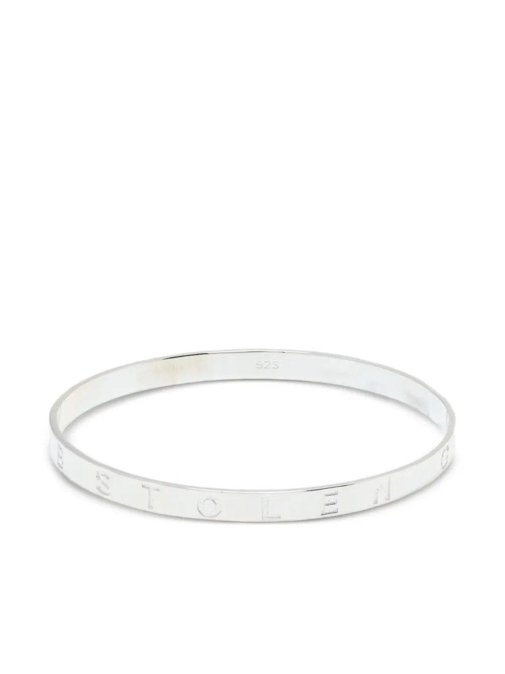 Stolen Girlfriends Club Stolen Bangle In Silver