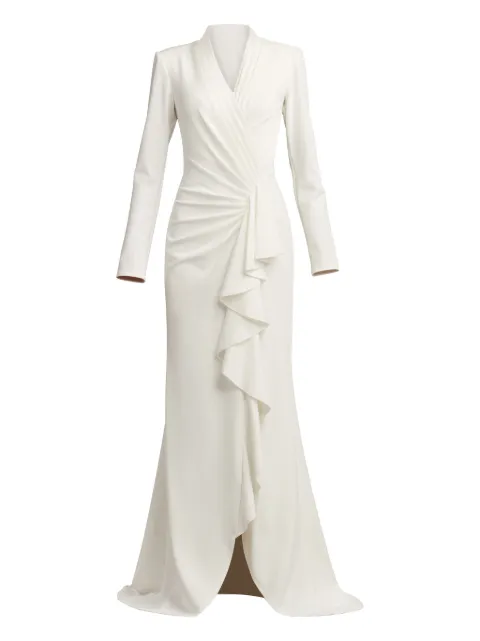 Tadashi Shoji Markum  long-sleeve gown