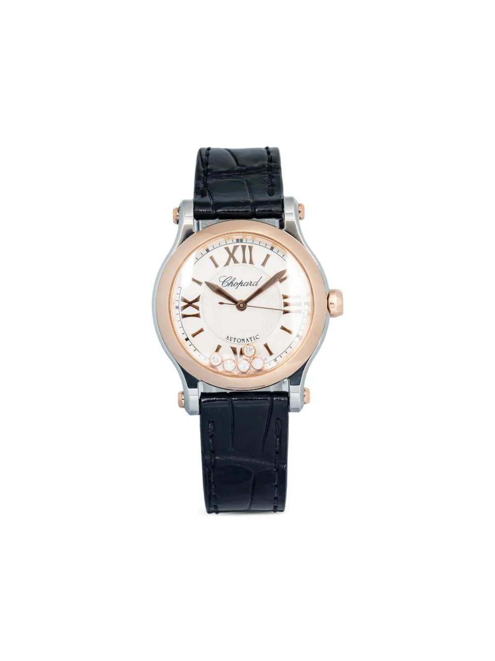 Chopard Pre-Owned reloj Happy Sport de 30mm | blanco | Image 1