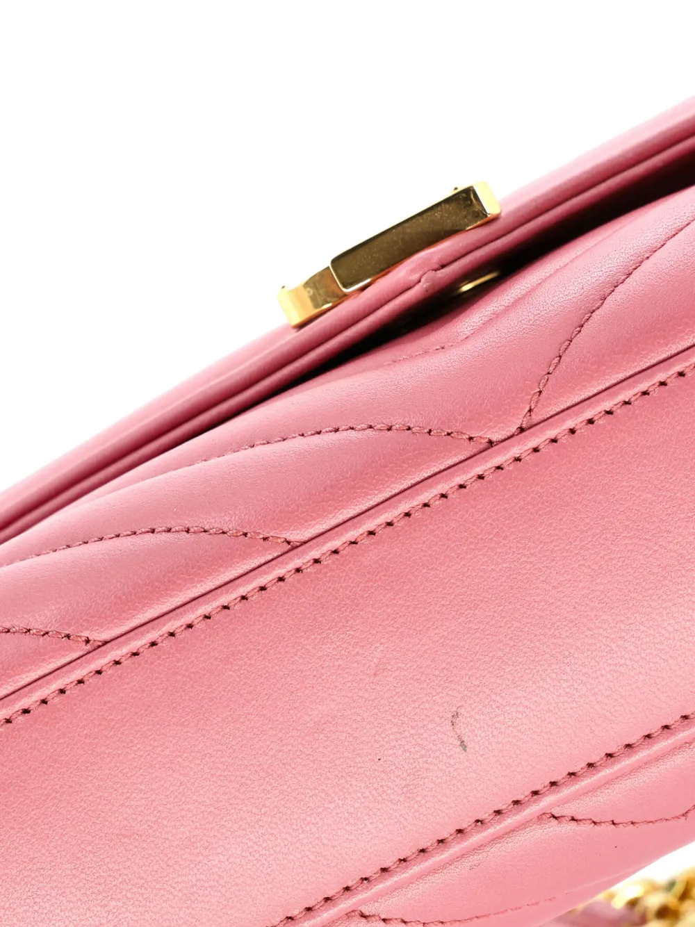 Saint Laurent Pre-Owned Classic Monogram Envelope Satchel Matelasse Chevron Leather Medium shoulder bag | Estilos de archivo | Image 2