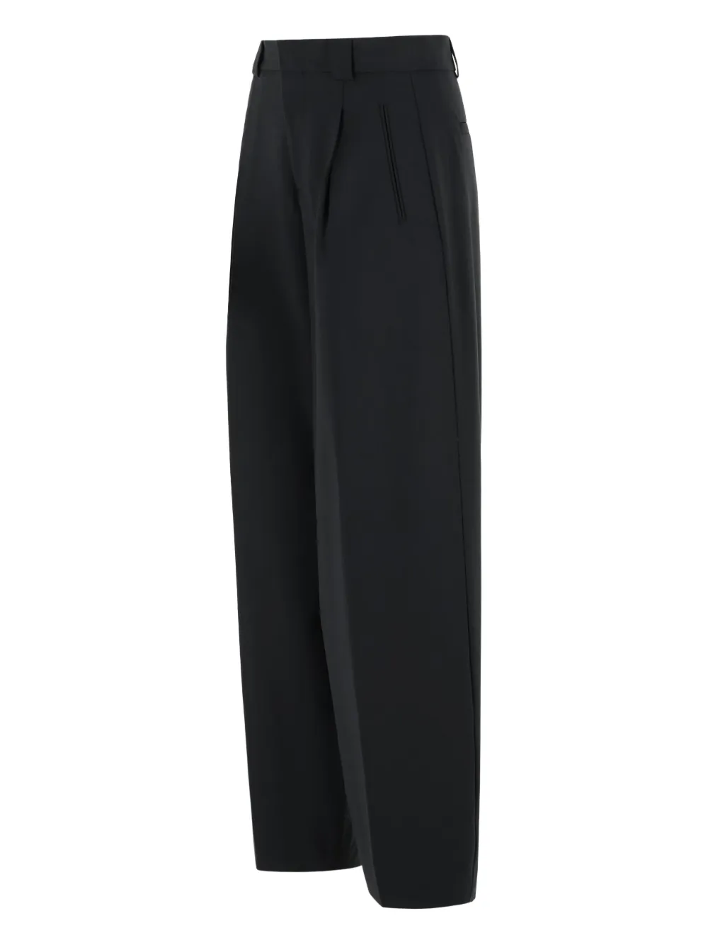 Closed Wendlyn geplooide broek Zwart