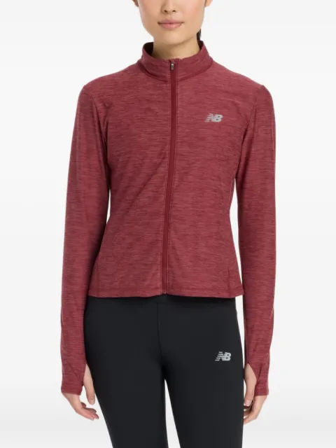 New Balance Giacca Space Dye con zip