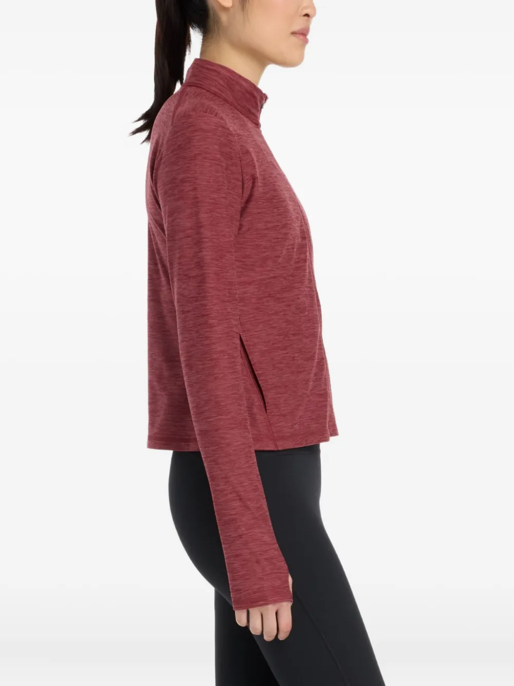  New Balance Space Dye Zip-up Jacket - Red 